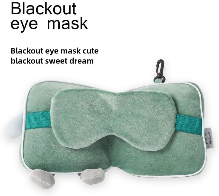 Game Console Travel Pillow Eye Mask 2 in 1 Comfortable