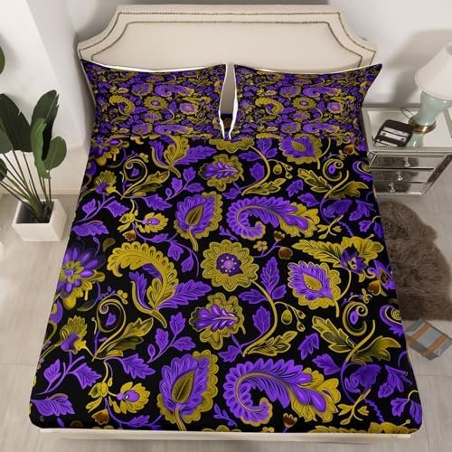 Castle Fairy Baroque Floral Twin Bedding Set