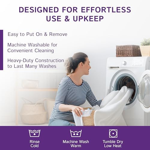 Twin XL Waterproof Mattress Protector - Fitted Sheet Style