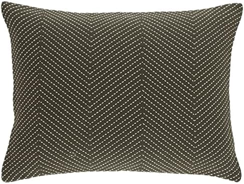 Catalina Charcoal Matelasse Pillow Sham Euro Size GreyIvory Pattern