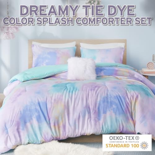 Intelligent Design Cassiopeia Tie Dye Comforter Set