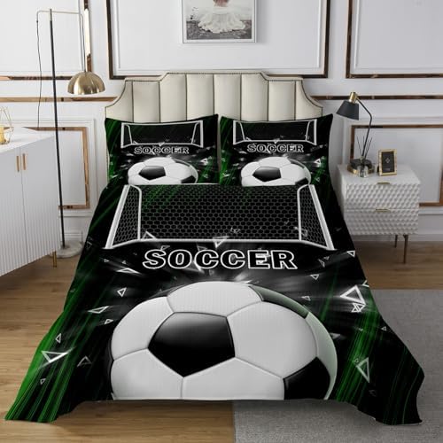 Feelyou Football Coverlet Set for Kids 1
