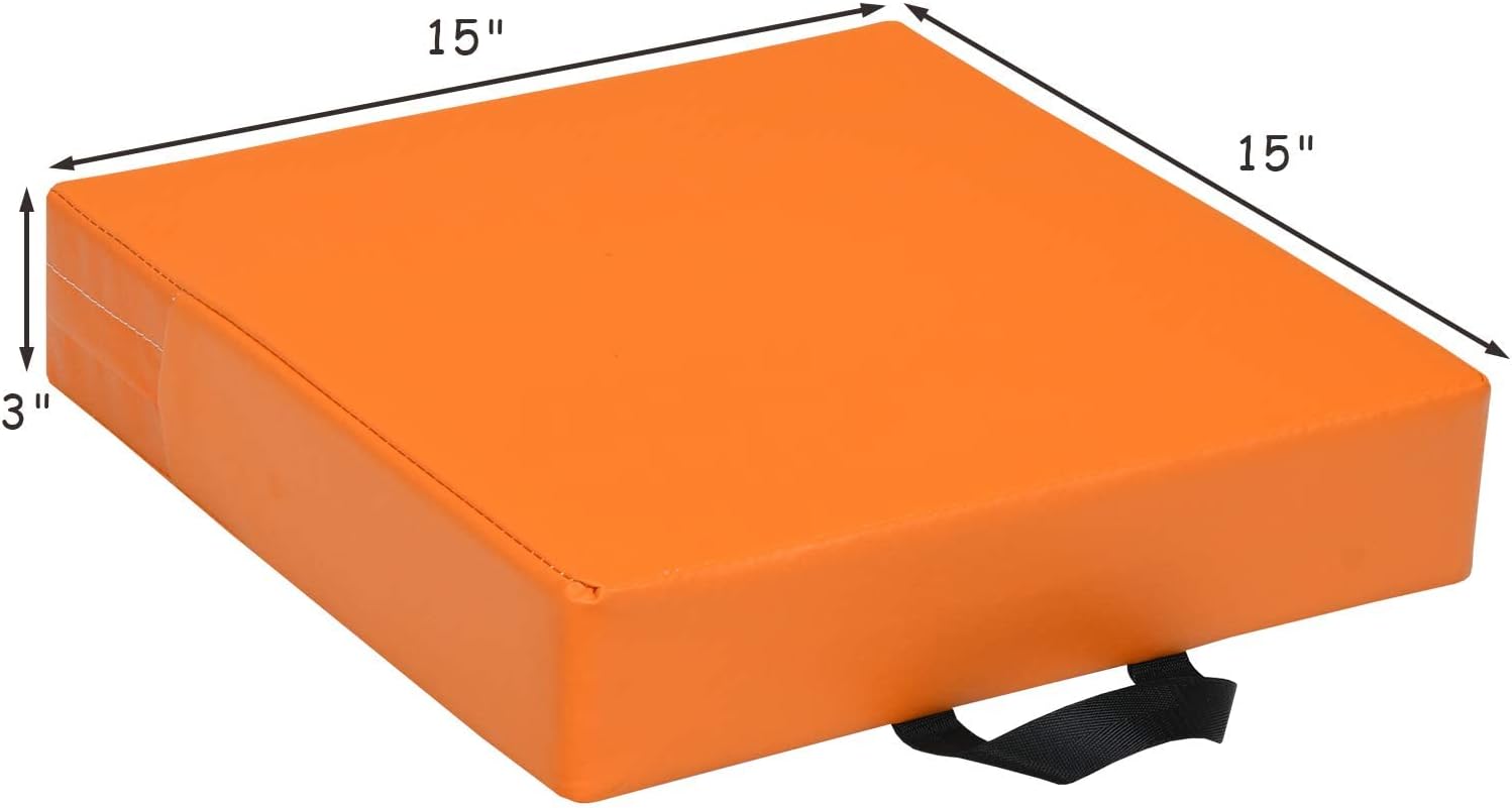 Costzon 6-Piece 15 Inch Floor Cushions for Kids with Handle