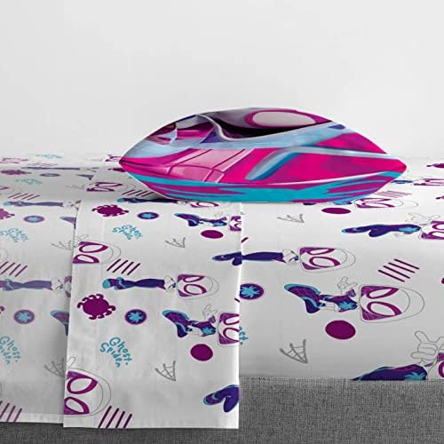 Marvel Ghost Spider Gwen Twin Size Sheet Set