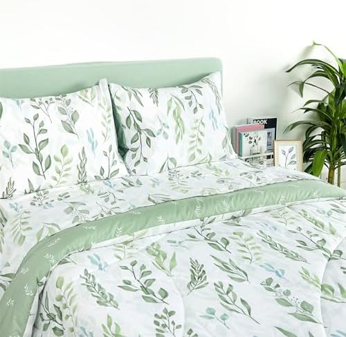 DILIMI 5-Piece Reversible Comforter Set for Girls 1