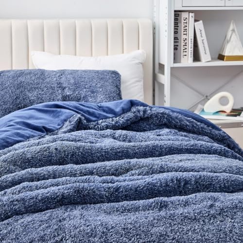 Byourbed Chunky Bunny Git Cozy Comforter Set - Twin XL Blue Salt