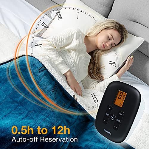 WOOMER Heated Blanket King Size with 5-Year Warranty 1