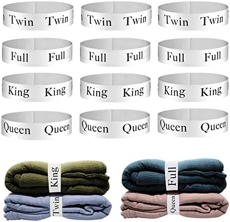 12pcs Elastic Sheet Straps for Bedding Storage