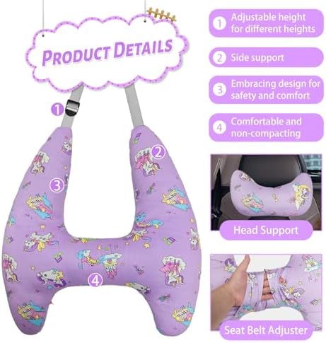 H-Shape Travel Pillow for Kids and Adults