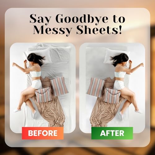 Kaslasi Comfort Bed Sheet Straps 4PCS Adjustable with Durable Clips