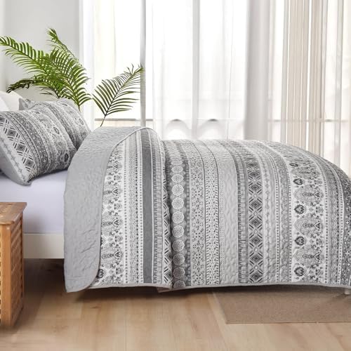 Goodidea Boho Quilt Set King Size 3 Piece