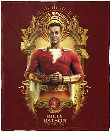 Northwest DC Shazam Silk Touch Throw Blanket 50x60