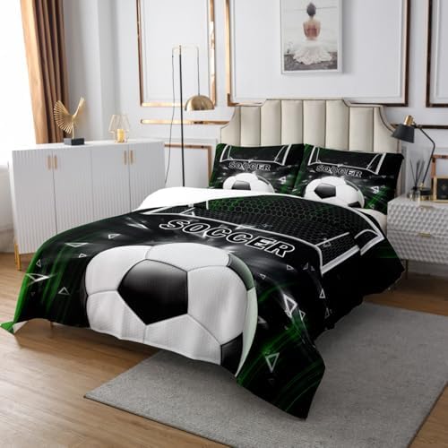 Feelyou Football Coverlet Set for Kids 1