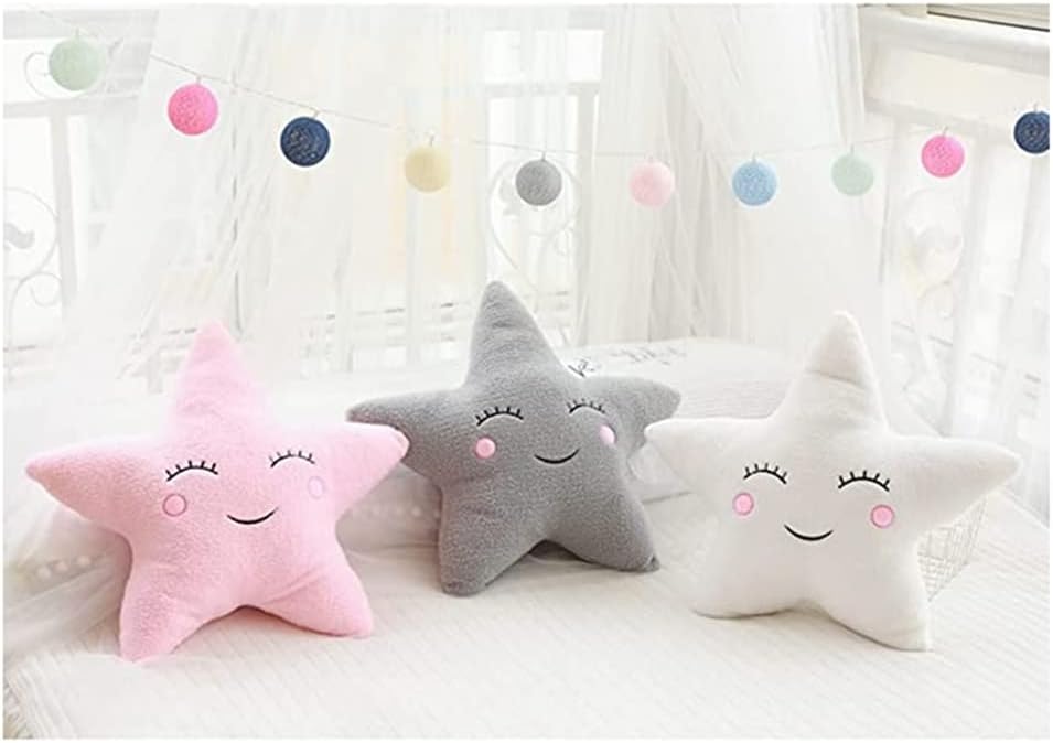ELONEL Soft Plush Star Pillow Cloud Moon Decor