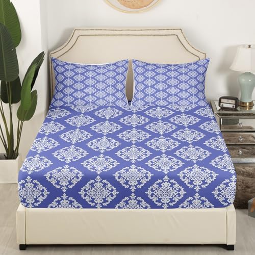 Erosebridal Purple Gothic Bed Sheet Set Twin 1