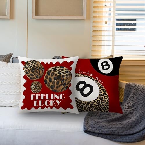 Nipil Leopard Print Pillow Covers Set of 2