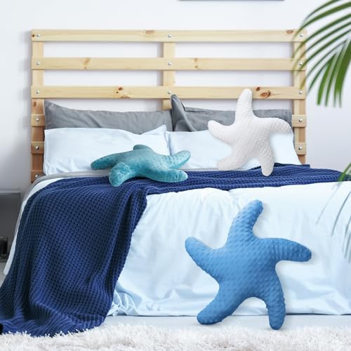 Fumete Starfish Plush Pillow 3 Pack 20 Inch Decor