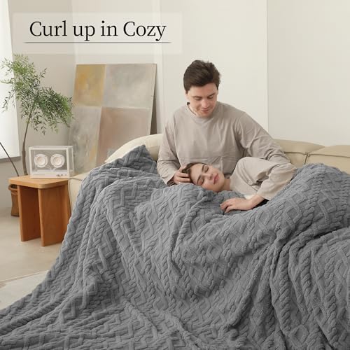 CHIOKY Electric Blanket Queen Size with 5 Levels 10H Auto Off