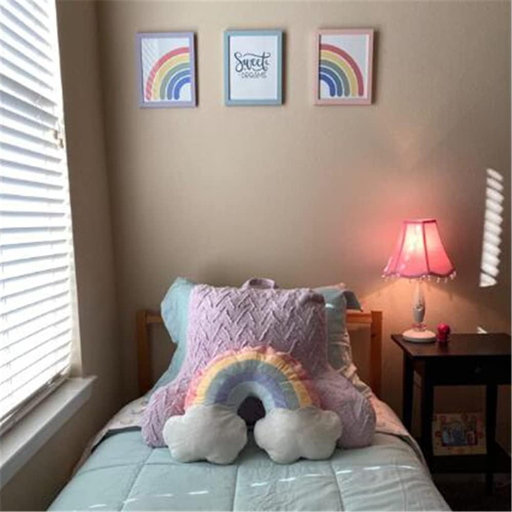 Cloud Rainbow Shaped Plush Pillow for Home Decor