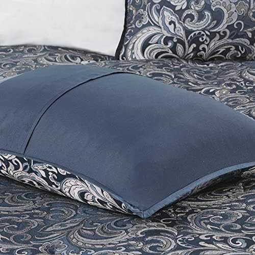 Madison Park Brystol 24 Piece Faux Silk Comforter Set King