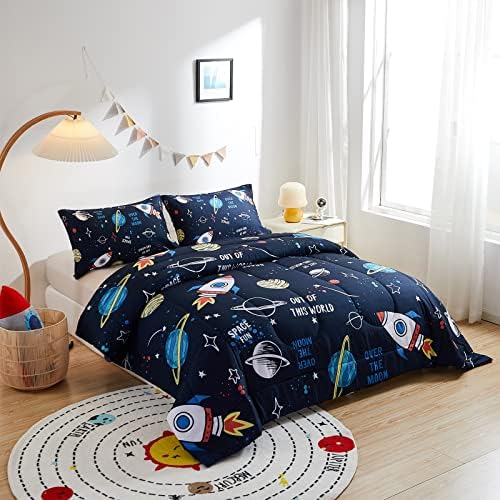 beeweed 3 Piece Kid Comforter Set Queen Size 1
