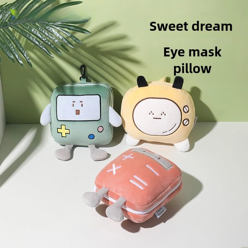 Game Console Travel Pillow Eye Mask 2 in 1 Comfortable