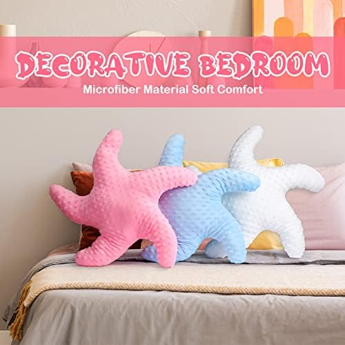 Fumete Starfish Throw Pillow - 20 Pink 2 Pcs
