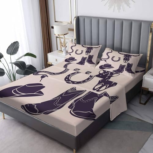 Western Cowboy Kids Twin XL Sheet Set