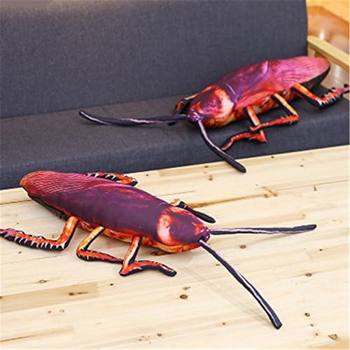 Cockroach Plush Pillow Funny Decor for Kids