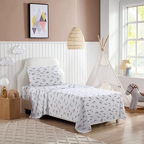 Eddie Bauer Kids Twin XL Sheet Set - Stain Resistant and Safe