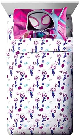 Marvel Ghost Spider Gwen Twin Size Sheet Set