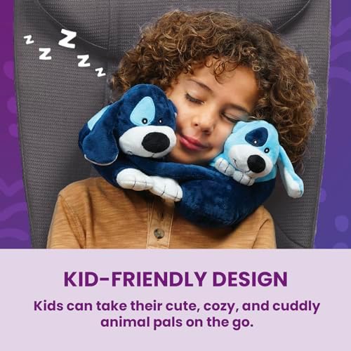 Cabeau Travel Pillow for Kids Puppies Style