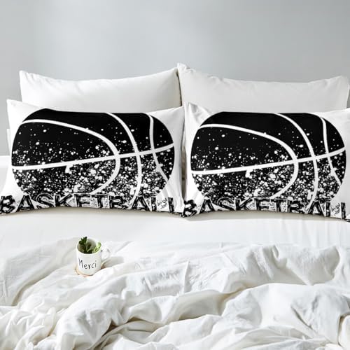 Erosebridal Basketball Bed Sheet Set for Kids