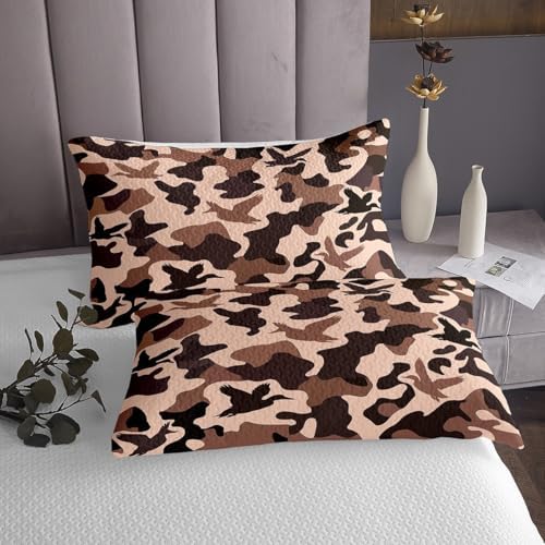 Erosebridal Camo Bedspread Set for Kids