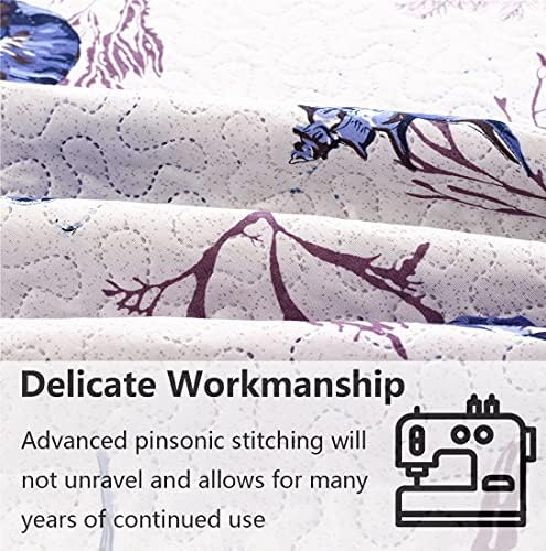 Smuge 3-Piece Coastal Sea Life Quilt Set King Size