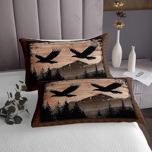 Erosebridal King Bedspread Set with Paw Prints