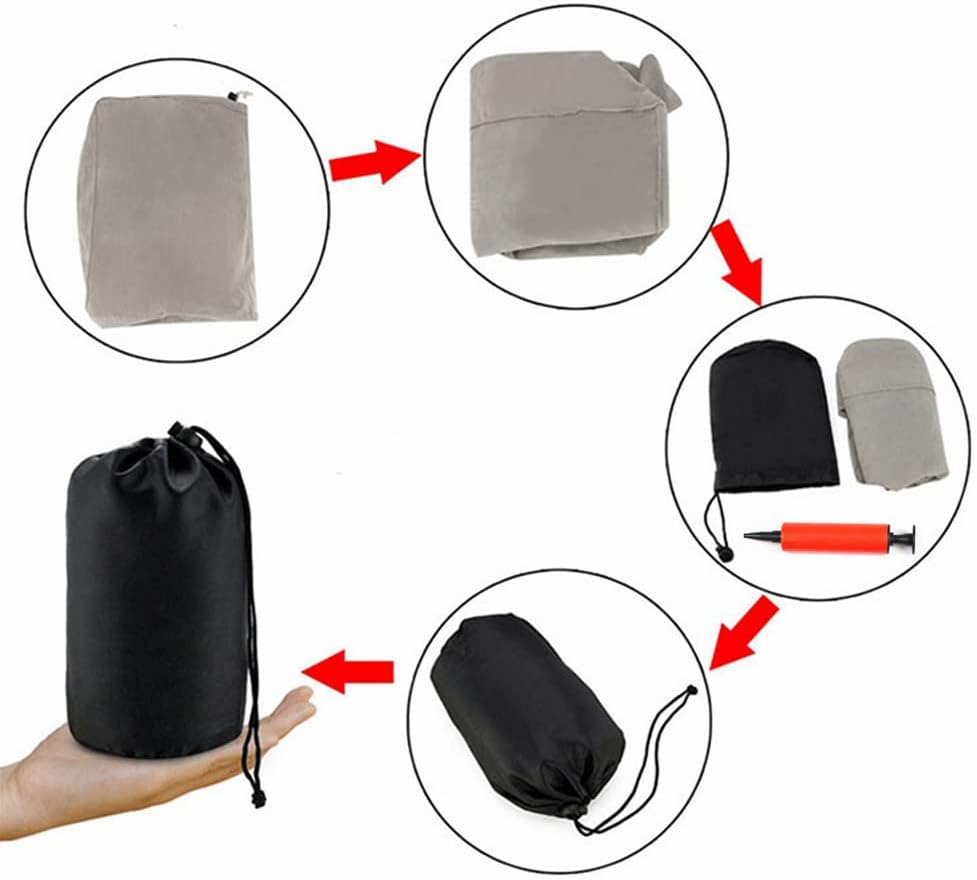 Goldhik Inflatable Travel Foot Leg Pillow