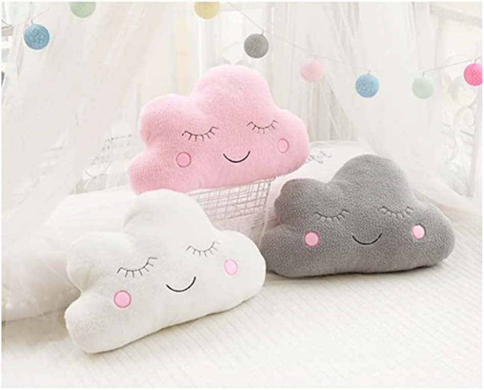 ELONEL Soft Plush Star Pillow Cloud Moon Decor