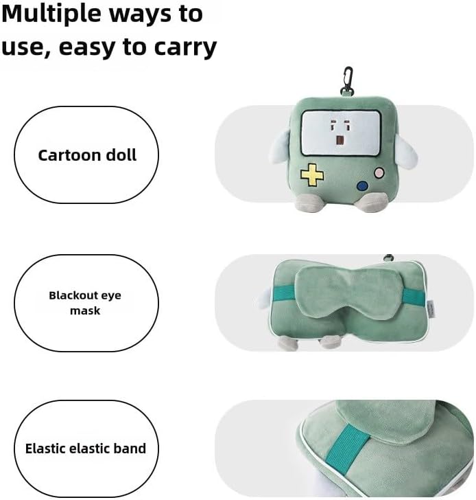 Game Console Travel Pillow Eye Mask 2 in 1 Comfortable