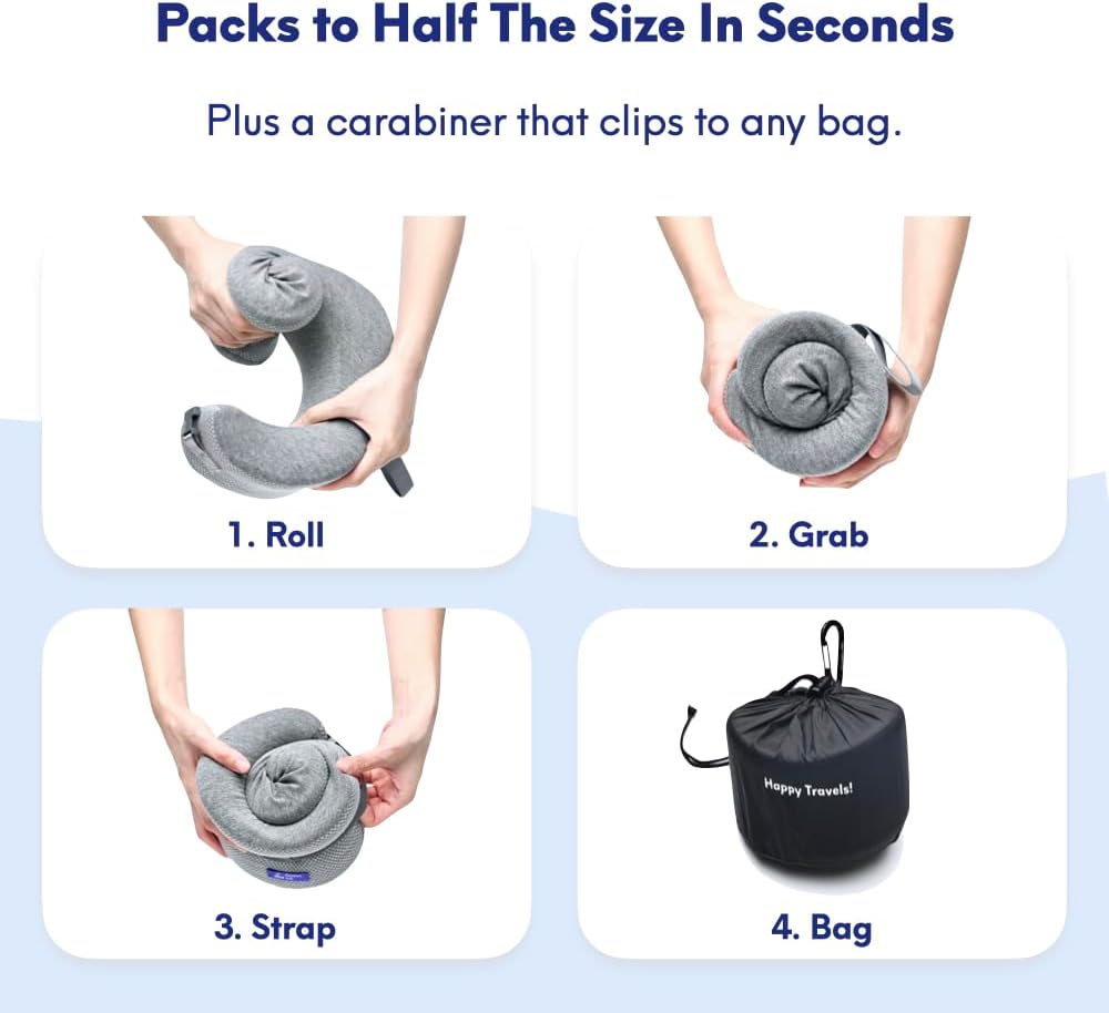 C Cushion Lab Travel Pillow with Neck Support