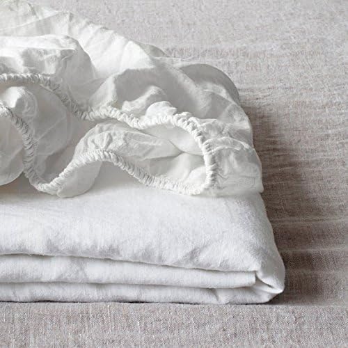 SimpleOpulence 100 Linen Duvet Cover Set 3 Piece King Size