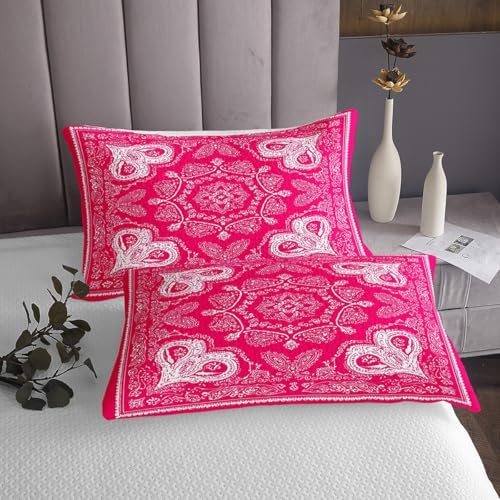 Castle Fairy Plum Floral Sheet Set Full Size 4Pcs