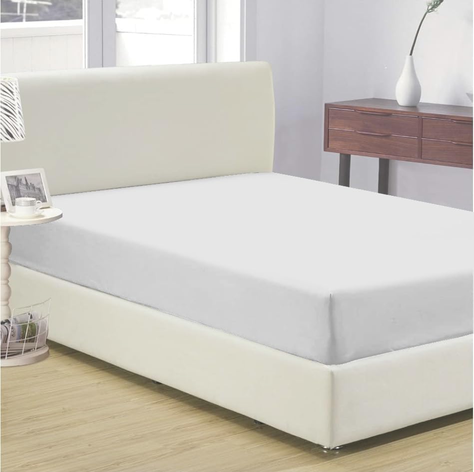 100 Cotton Percale Twin Fitted Sheet 4 Pack 39x75x16 Deep Pocket