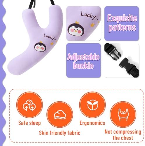 Auvstar Y-Shaped Travel Pillow for Kids and Adults 1