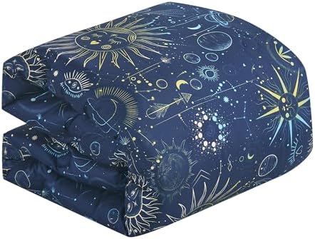 ESCA Astro Kids Comforter Set Kids Blue with Toy Pillow