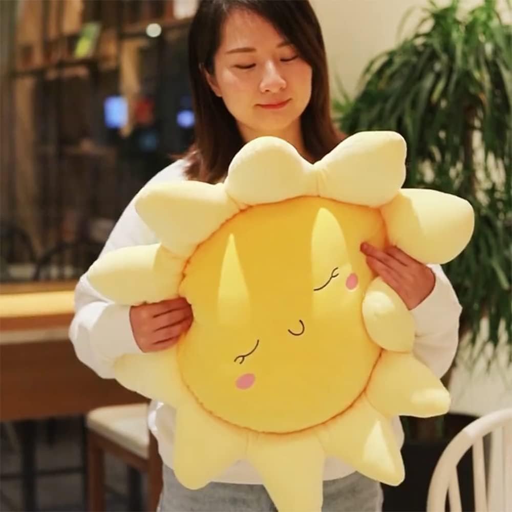 57cm Sun Flower Floor Pillow Plush Decor