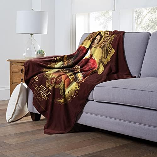 Northwest DC Shazam Silk Touch Throw Blanket 50x60