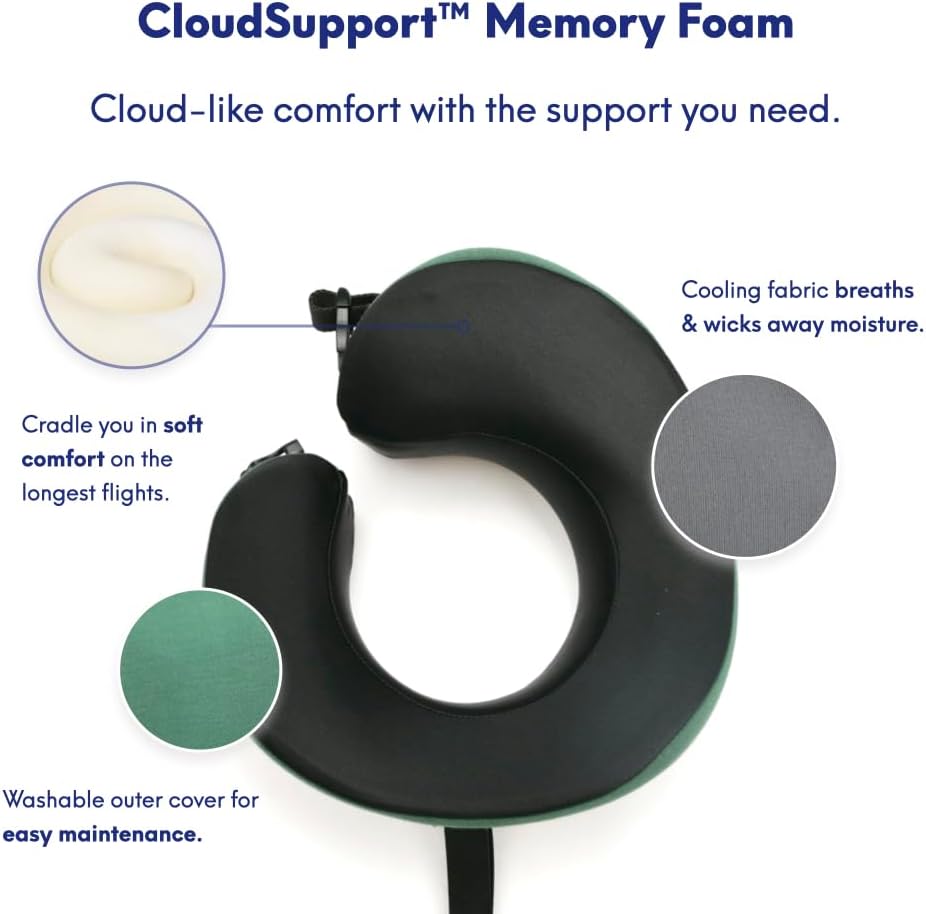 C Cushion Lab Travel Pillow with Neck Support