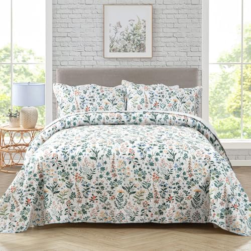 Travan 3-Piece Quilt Set for Queen Size Bed