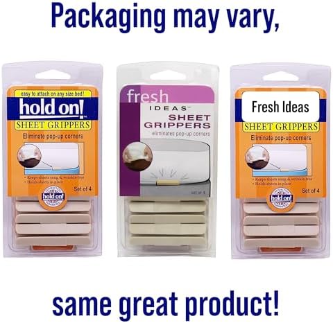 FRESH IDEAS Grips - Sheet Holders 4 Count